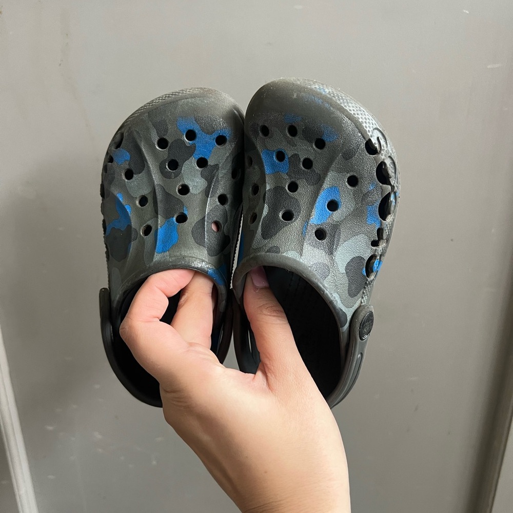 Kids Camouflage Crocs